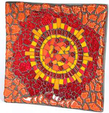 Bolsita 300 teselas planas colores de 7,5×7,5x3mm para mosaico - Mosaicos y  teselas